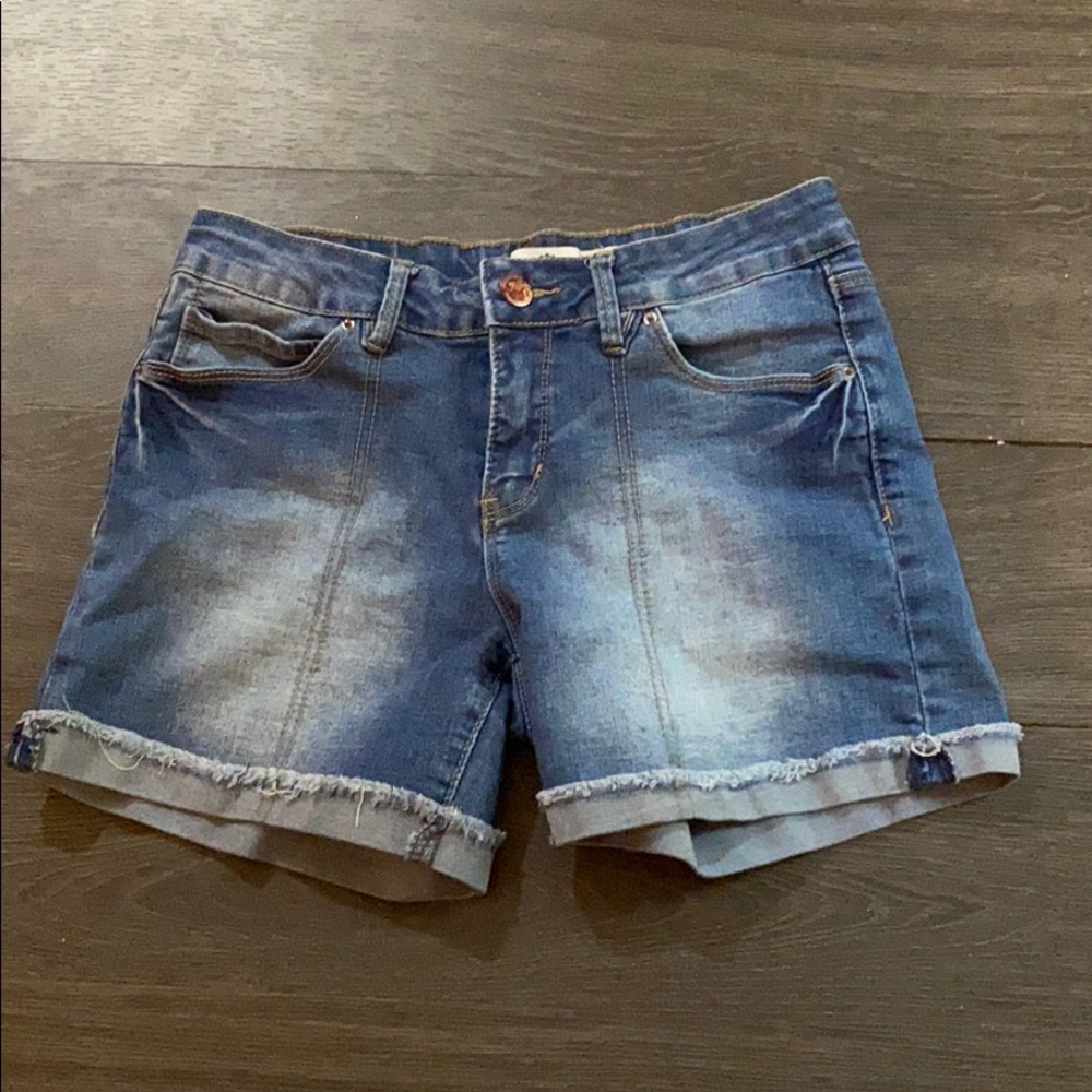 mid rise shorts